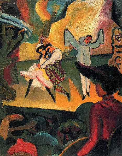 Russian ballet by Macke
